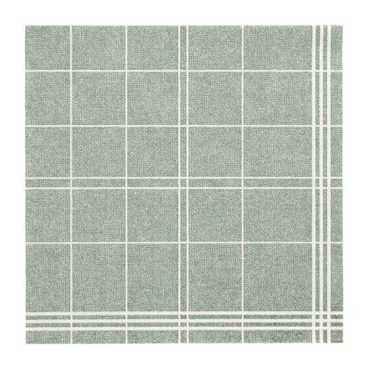Servietten "ROYAL Collection" 1/4-Falz 40 x 40 cm dunkelgrün "Kitchen Craft" - Bild 1