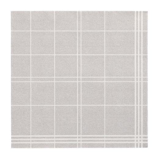 Servietten "ROYAL Collection" 1/4-Falz 40 x 40 cm grau "Kitchen Craft" - Bild 1