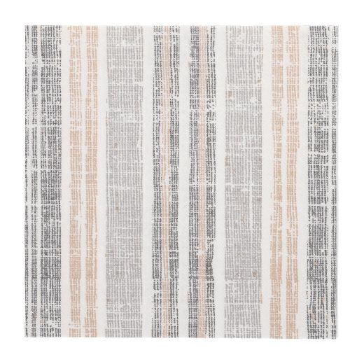 Servietten "ROYAL Collection" 1/4-Falz 40 x 40 cm grau "Stripes" - Bild 1