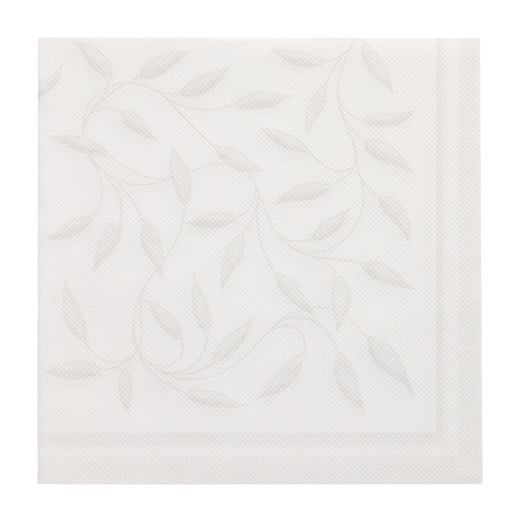 Servietten, "ROYAL Collection" 1/4-Falz 40 x 40 cm weiss "New Mediterran" - Bild 1 Servietten, "ROYAL Collection" 1/4-Falz 40 x 40 cm weiss "New Mediterran" - Bild 1