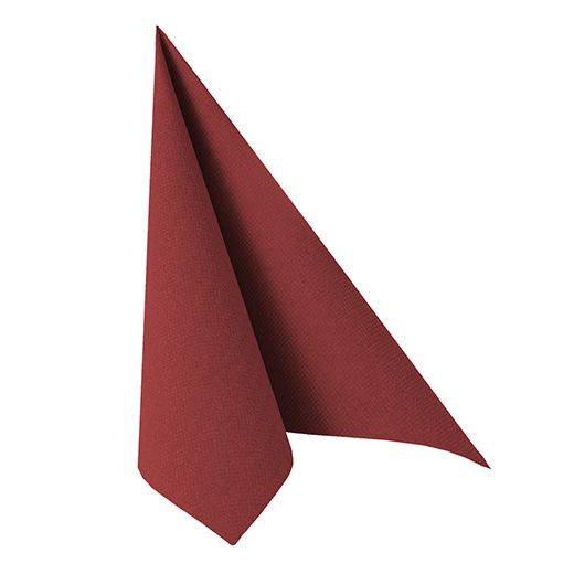 Servietten, bordeaux "ROYAL Collection" 1/4-Falz 40 x 40 cm - Bild 1