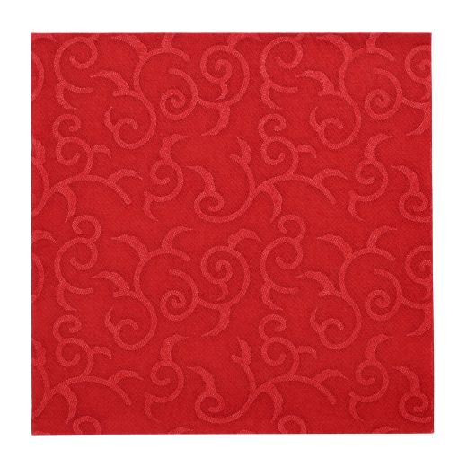 Servietten, bordeaux "ROYAL Collection" 1/4-Falz 40 x 40 cm "Casali" - Bild 1