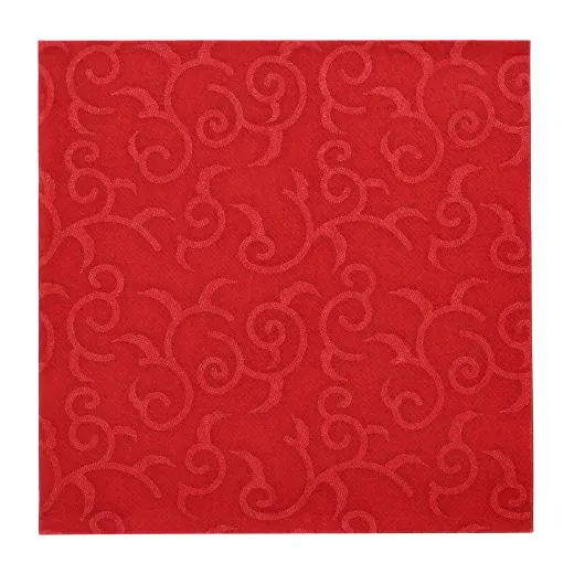 Servietten, bordeaux "ROYAL Collection" 1/4-Falz 40 x 40 cm "Casali" - Bild 1