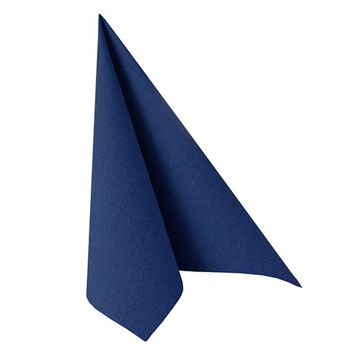Servietten, dunkelblau "ROYAL Collection" 1/4-Falz 40 x 40 cm - Bild 1
