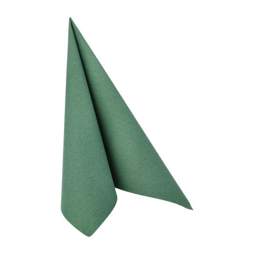 Servietten, dunkelgrün "ROYAL Collection" 1/4-Falz 40 x 40 cm - Bild 1