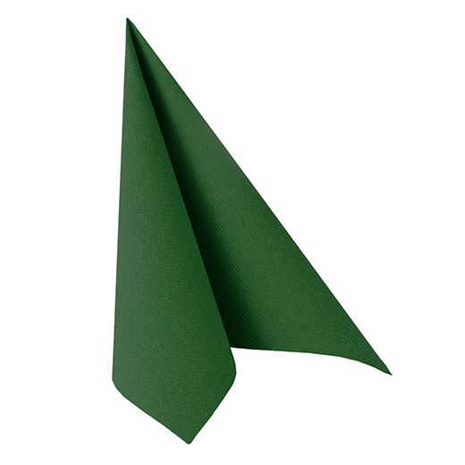 Servietten, dunkelgrün "ROYAL Collection" 1/4-Falz 40 x 40 cm - Bild 1