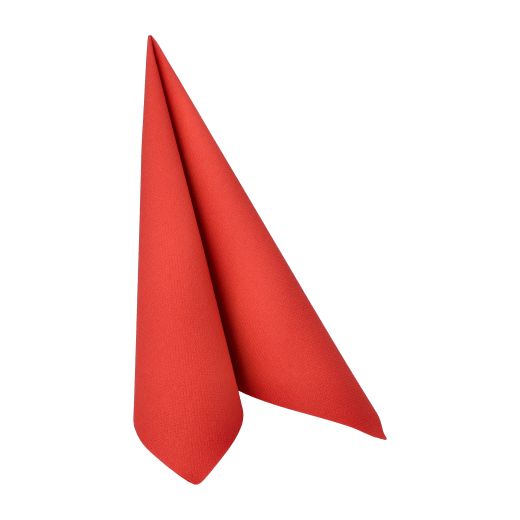 Servietten, feuerrot "ROYAL Collection" 1/4-Falz 40 x 40 cm - Bild 1