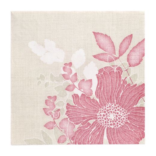 Servietten, fuchsia "ROYAL Collection" 1/4-Falz 40 x 40 cm "Annabel" - Bild 1