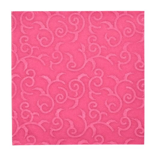 Servietten, fuchsia "ROYAL Collection" 1/4-Falz 40 x 40 cm "Casali" - Bild 1