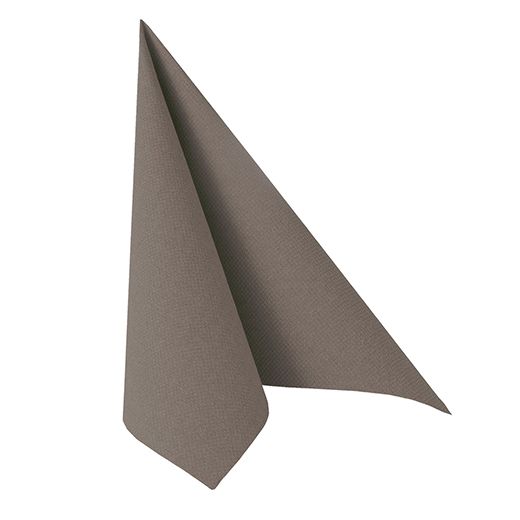 Servietten, grau "ROYAL Collection" 1/4-Falz 40 x 40 cm - Bild 1