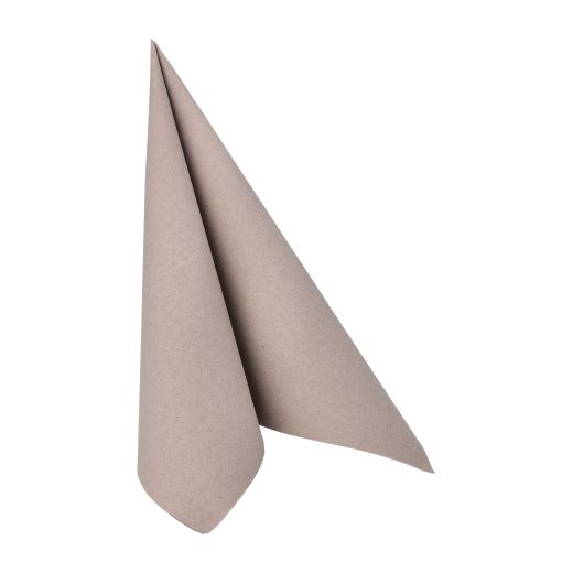Servietten, grau "ROYAL Collection" 1/4-Falz 40 x 40 cm - Bild 1
