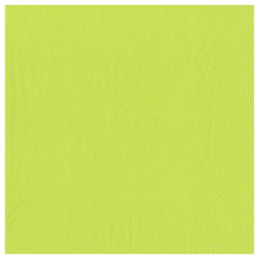 Servietten, limonengrün 2-lagig 1/4-Falz 40 x 40 cm - Bild 2