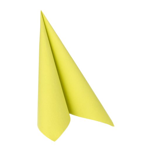 Servietten, limonengrün "ROYAL Collection" 1/4-Falz 40 x 40 cm - Bild 1