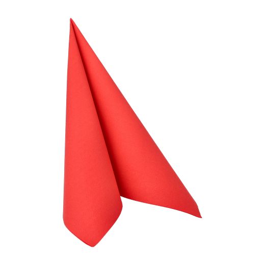 Servietten, rot "ROYAL Collection" 1/4-Falz 40 x 40 cm - Bild 1