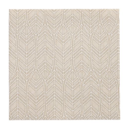 Servietten, sand "ROYAL Collection" 1/4-Falz 40 x 40 cm "Leaves" - Bild 1