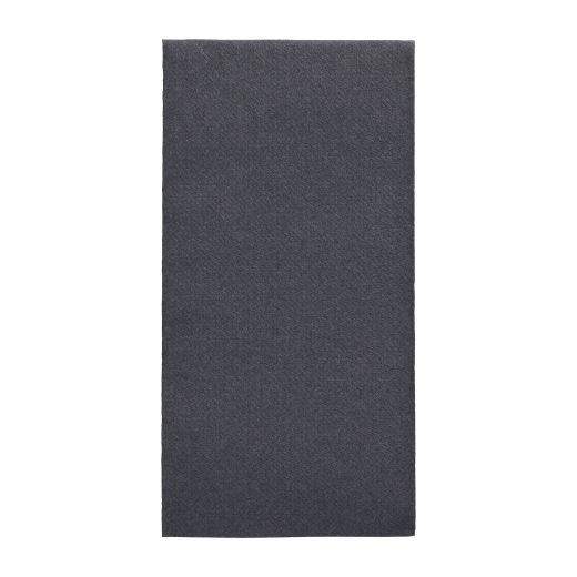 Servietten, schwarz "ROYAL Collection" 1/8-Falz 40 x 40 cm - Bild 1