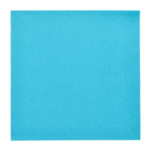 Servietten, türkis "ROYAL Collection" 1/4-Falz 40 x 40 cm - Bild 3