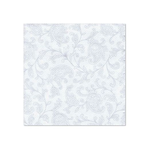 Servietten, weiss "ROYAL Collection" 1/4-Falz 25 x 25 cm "Ornaments" - Bild 1