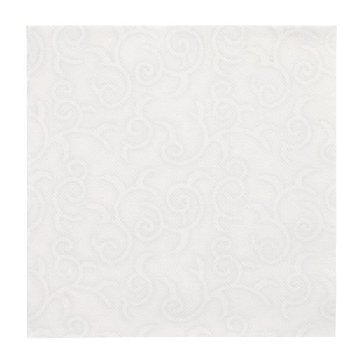 Servietten, weiss "ROYAL Collection" 1/4-Falz 40 x 40 cm "Casali" - Bild 1