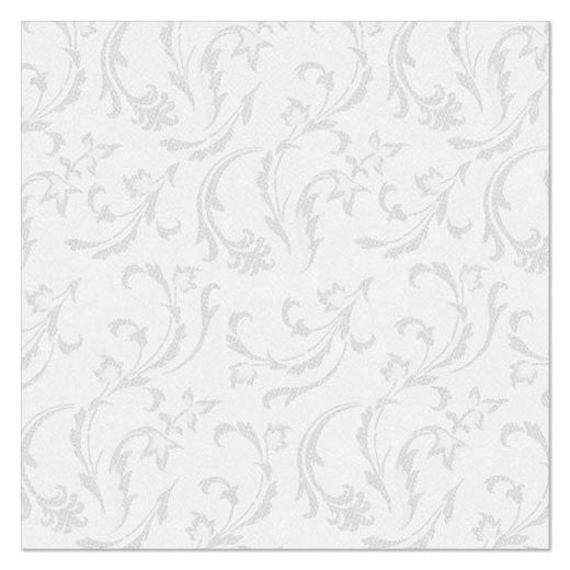Servietten, weiss "ROYAL Collection" 1/4-Falz 40 x 40 cm "Damascato" - Bild 1