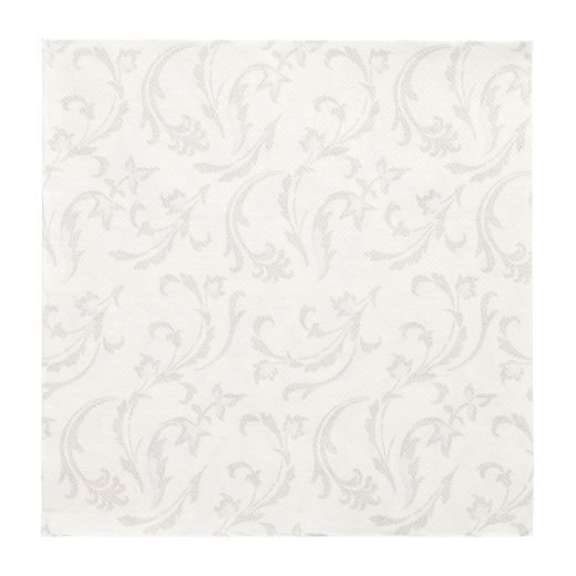 Servietten, weiss "ROYAL Collection" 1/4-Falz 40 x 40 cm "Damascato" - Bild 1