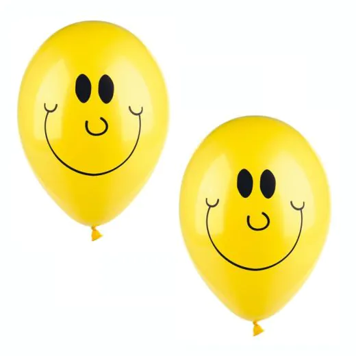 Smiley-Luftballons "Sunny" Ø 25 cm - Bild 1 Smiley-Luftballons "Sunny" Ø 25 cm - Bild 1
