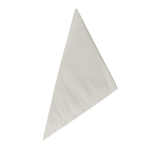 Spitztüten, Cellulose, Füllinhalt 250 g, gefädelt, 23 x 23 x 32,5 cm weiss 1