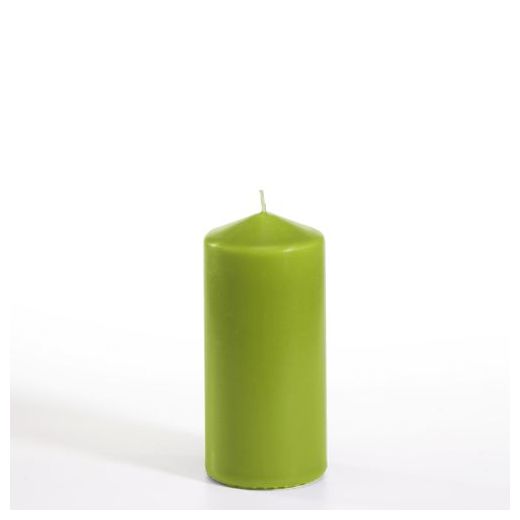 Stumpenkerzen kiwi Ø 60 mm · 130 mm 1