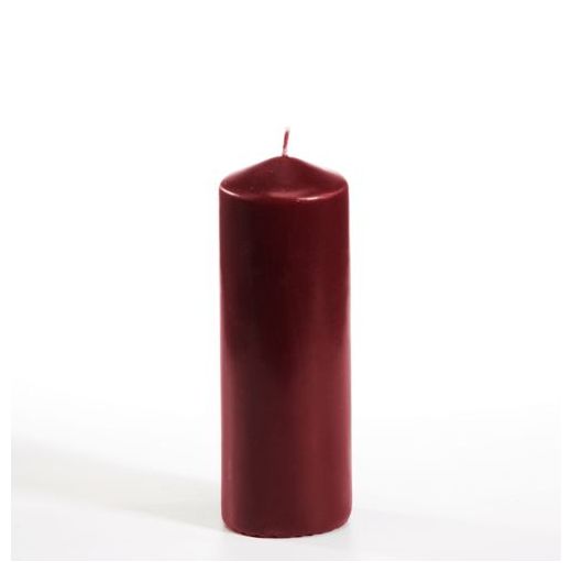 Stumpenkerzen bordeaux Ø 60 mm · 165 mm 1