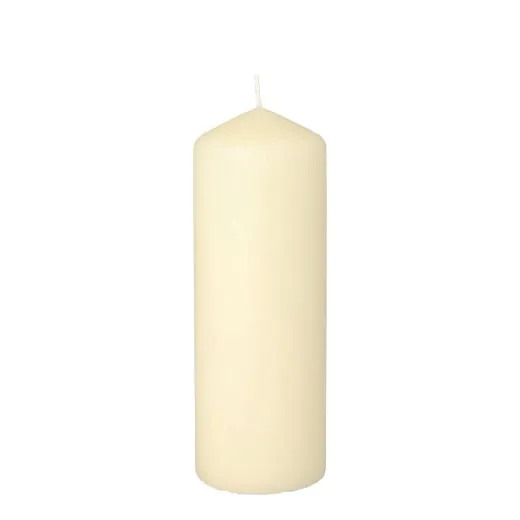Stumpenkerzen creme Ø 60 mm · 165 mm - Bild 1 Stumpenkerzen creme Ø 60 mm · 165 mm - Bild 1
