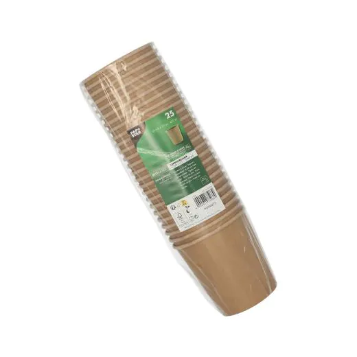 Suppenbecher To Go, Pappe "pure", 470 ml, braun - Bild 2