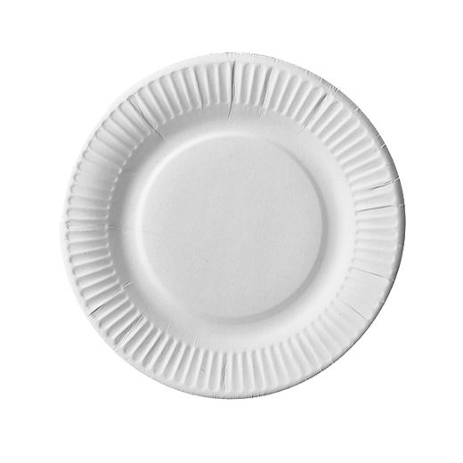 Pappteller rund "pure", Ø 19 cm extra stark 1