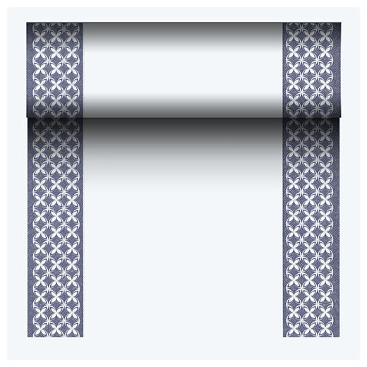 Tischläufer, stoffähnlich, PV-Tissue Mix "ROYAL Collection" 24 m x 40 cm "Delft" - Bild 1 Tischläufer, stoffähnlich, PV-Tissue Mix "ROYAL Collection" 24 m x 40 cm "Delft" - Bild 1