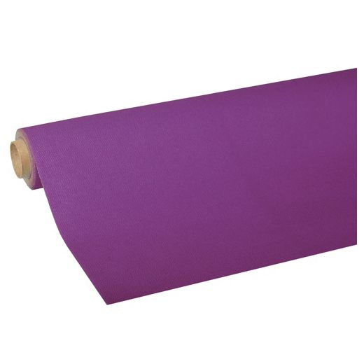 Tissue Tischdecke, lila "ROYAL Collection" 5 x 1,18 m - Bild 1