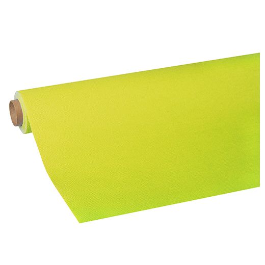 Tissue Tischdecke, limonengrün "ROYAL Collection" 5 x 1,18 m - Bild 1