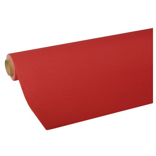 Tissue Tischdecke, rot "ROYAL Collection" 5 x 1,18 m - Bild 1