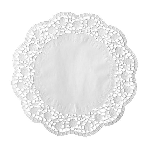 Tortenspitzen rund Ø 32 cm weiss 1