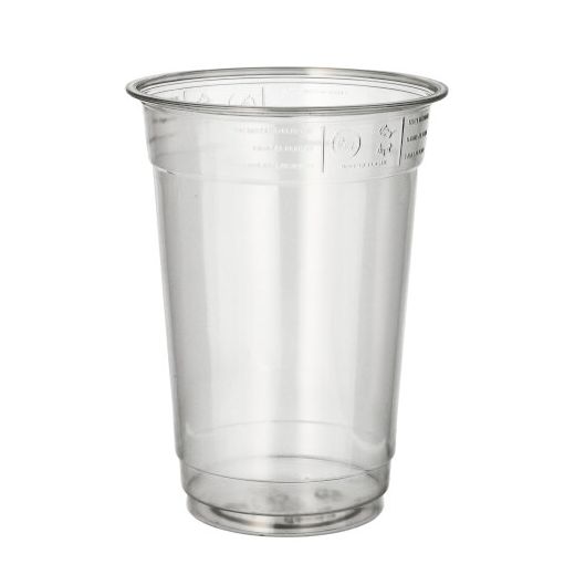 Plastikbecher (PET) "Hurricane" 0,4 l Ø 9,5 cm · 12,5 cm glasklar 1