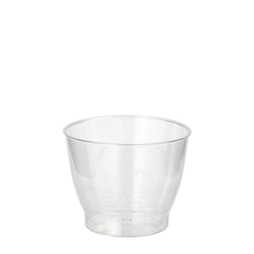 Plastikbecher (PS) 0,1 l Ø 6,8 cm · 5,4 cm transparent 1