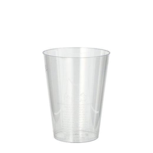Plastikbecher (PS) 0,2 l Ø 7,5 cm · 9,7 cm glasklar 1
