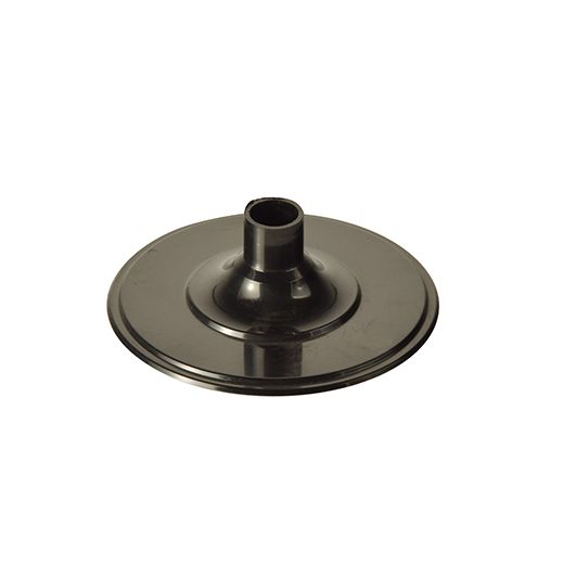 Unterteile für Stiel-Becher, PS rund Ø 6,55 cm · 2,05 cm schwarz 1