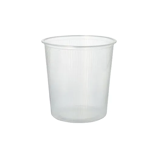 Verpackungsbecher, PP rund 500 ml transparent - Bild 1