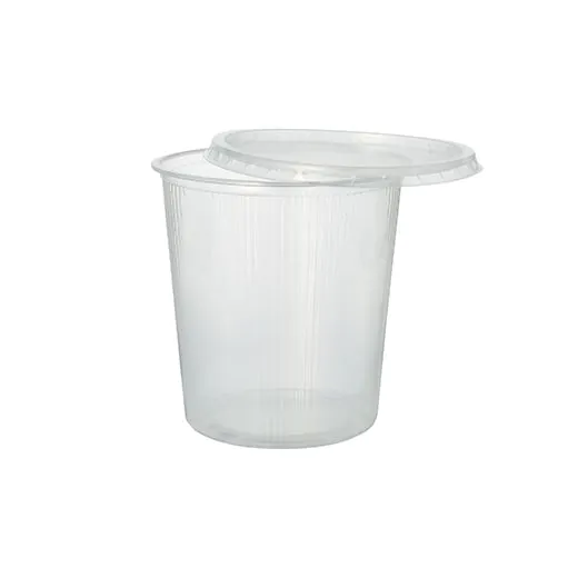 Verpackungsbecher, PP rund 500 ml transparent - Bild 3