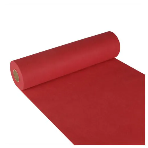Vlies Tischläufer, rot "soft selection" 24 m x 40 cm - Bild 1