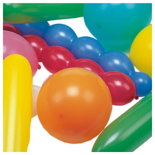 XXL-Luftballons farbig sortiert "verschiedene Formen", extra groß - Bild 1