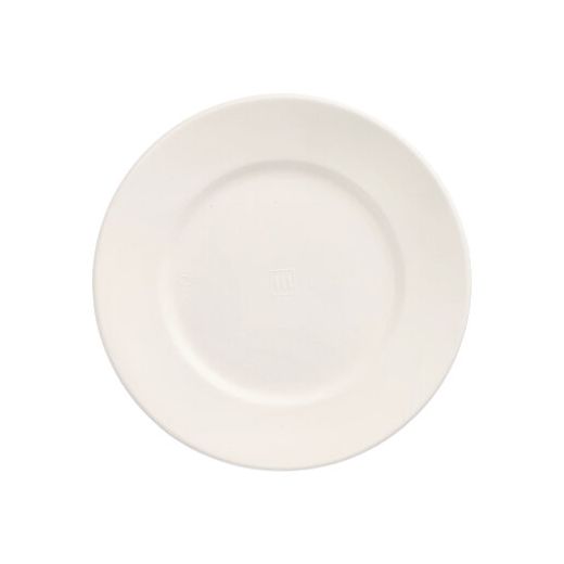 Zuckerrohrteller "pure" rund Ø 14,5 cm · 1,2 cm weiss "Cella" - Bild 1