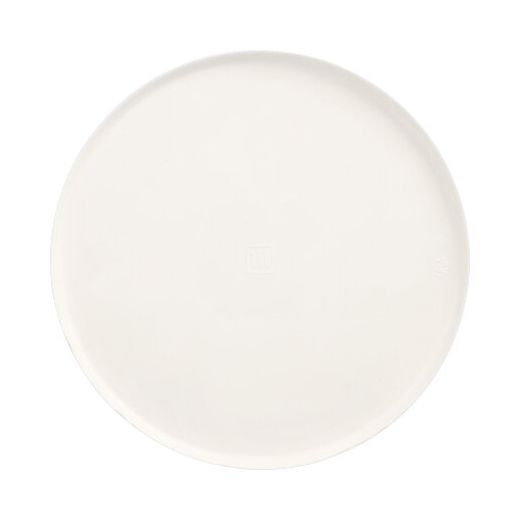 Zuckerrohrteller "pure" rund Ø 22 cm · 1 cm weiss "Cella" - Bild 1