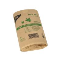 Abfallbeutel aus Kraftpapier, 10 l, H 35 x B 21 cm, braun