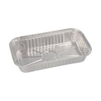 Aluschalen eckig 650 ml 3,4 x 13 x 22 cm