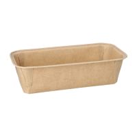 Backformen eckig 1033 ml, 10,8 x 23 cm x 6,1 cm braun
